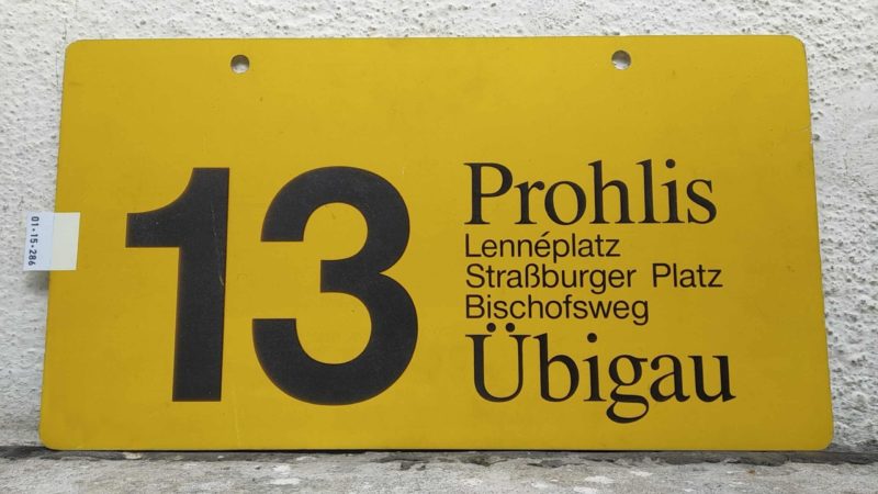 13 Prohlis – Übigau 13 Prohlis – Übigau