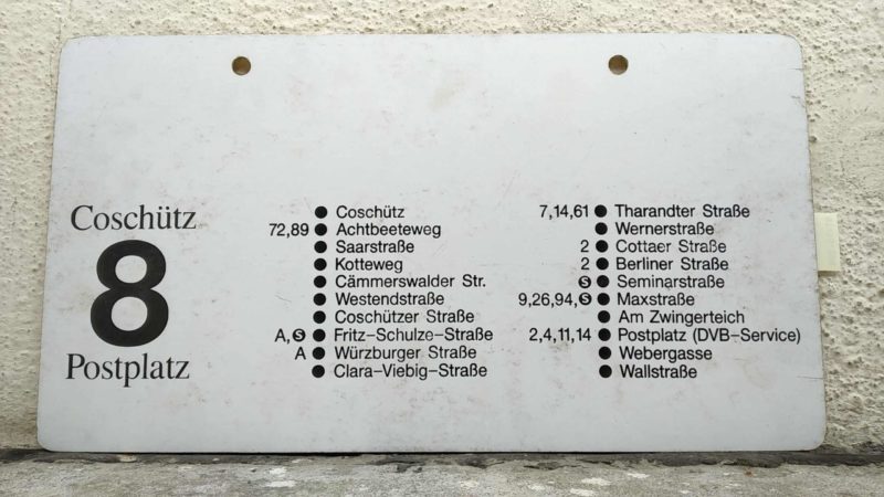 8 Coschütz – Postplatz