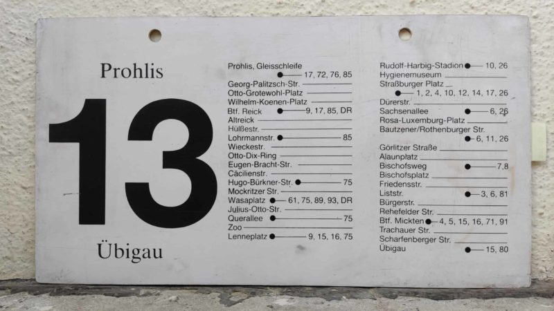 13 Prohlis – Übigau