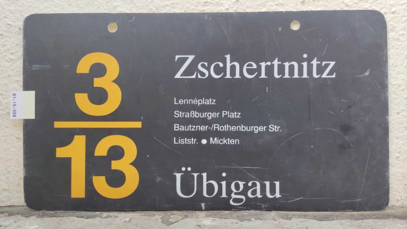 3/13 Zschertnitz – Übigau 3/13 Zschertnitz – Übigau