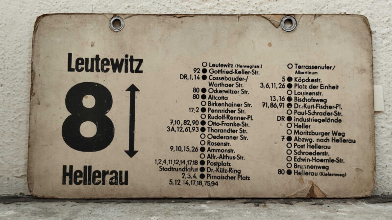8 Leutewitz – Hellerau 8 Leutewitz – Hellerau