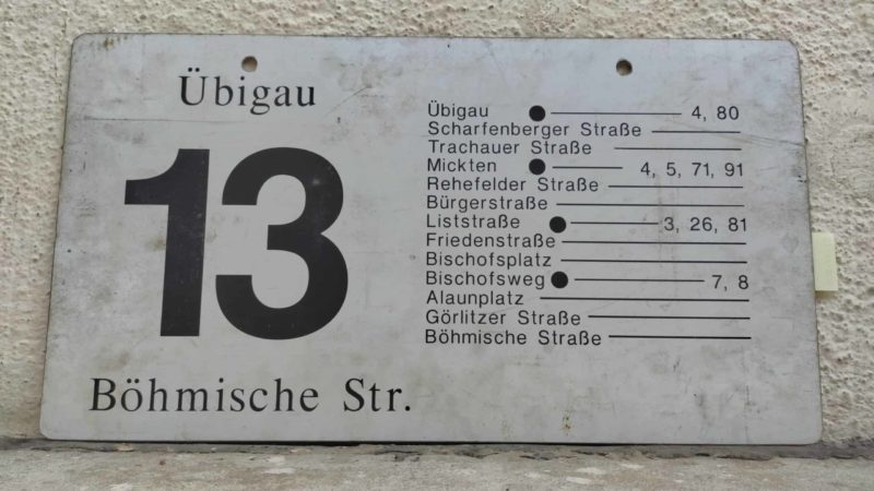 13 Übigau – Böhmische Str.
