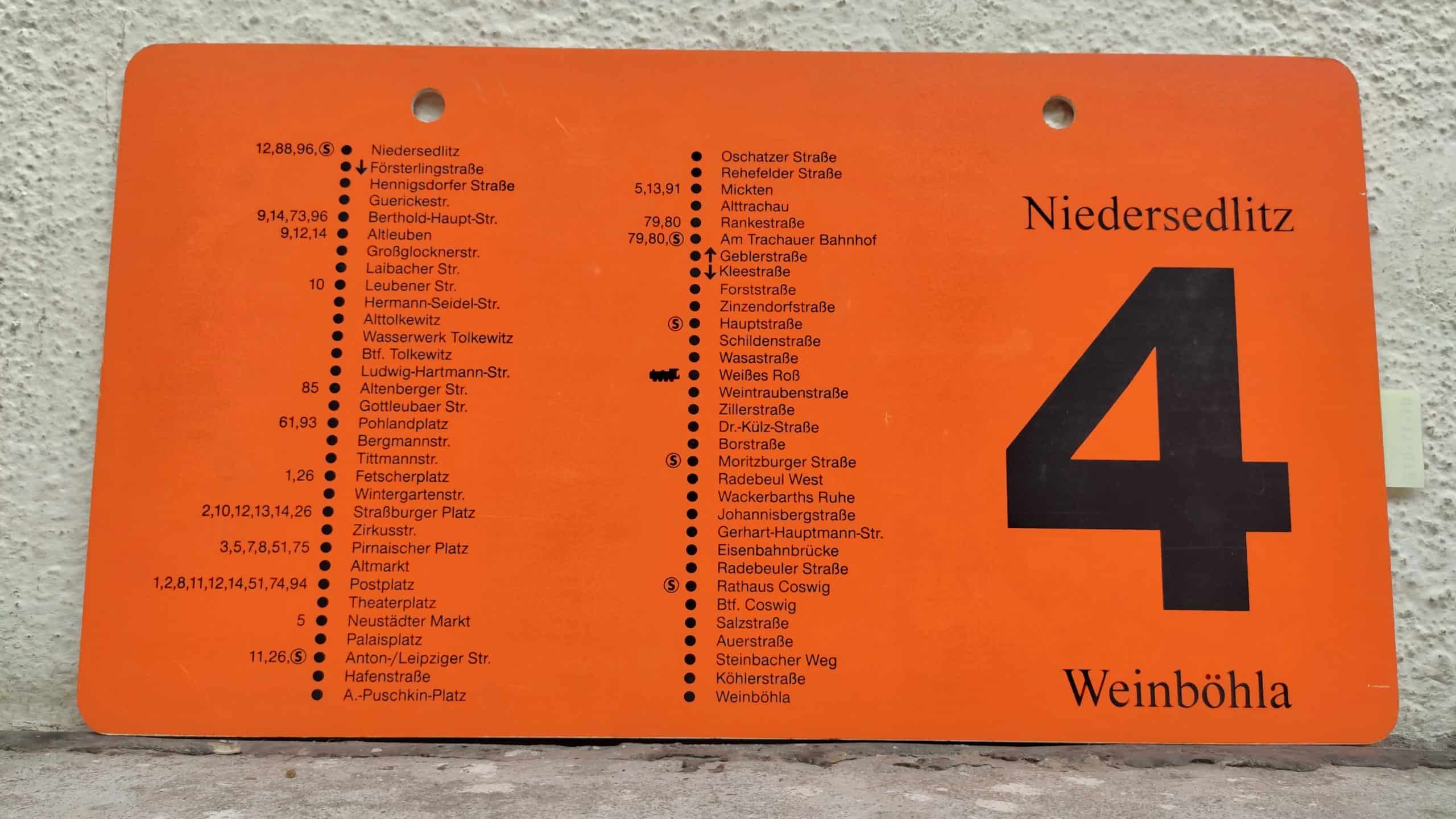 4 Niedersedlitz – Weinböhla #2