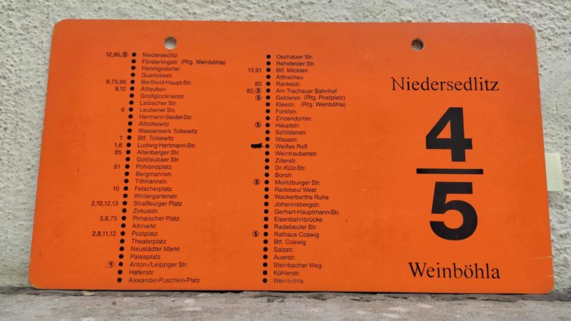 4/​5 Nie­der­sedlitz – Weinböhla