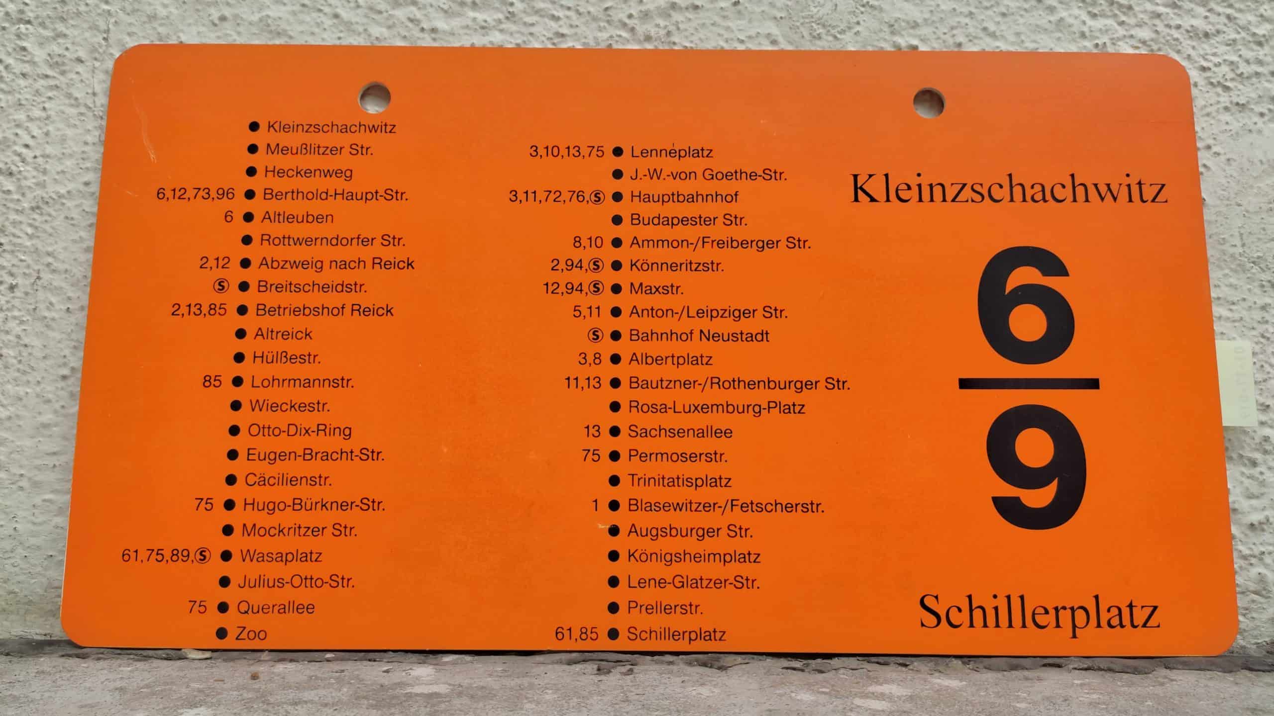 6/9 Kleinzschachwitz – Schillerplatz #2