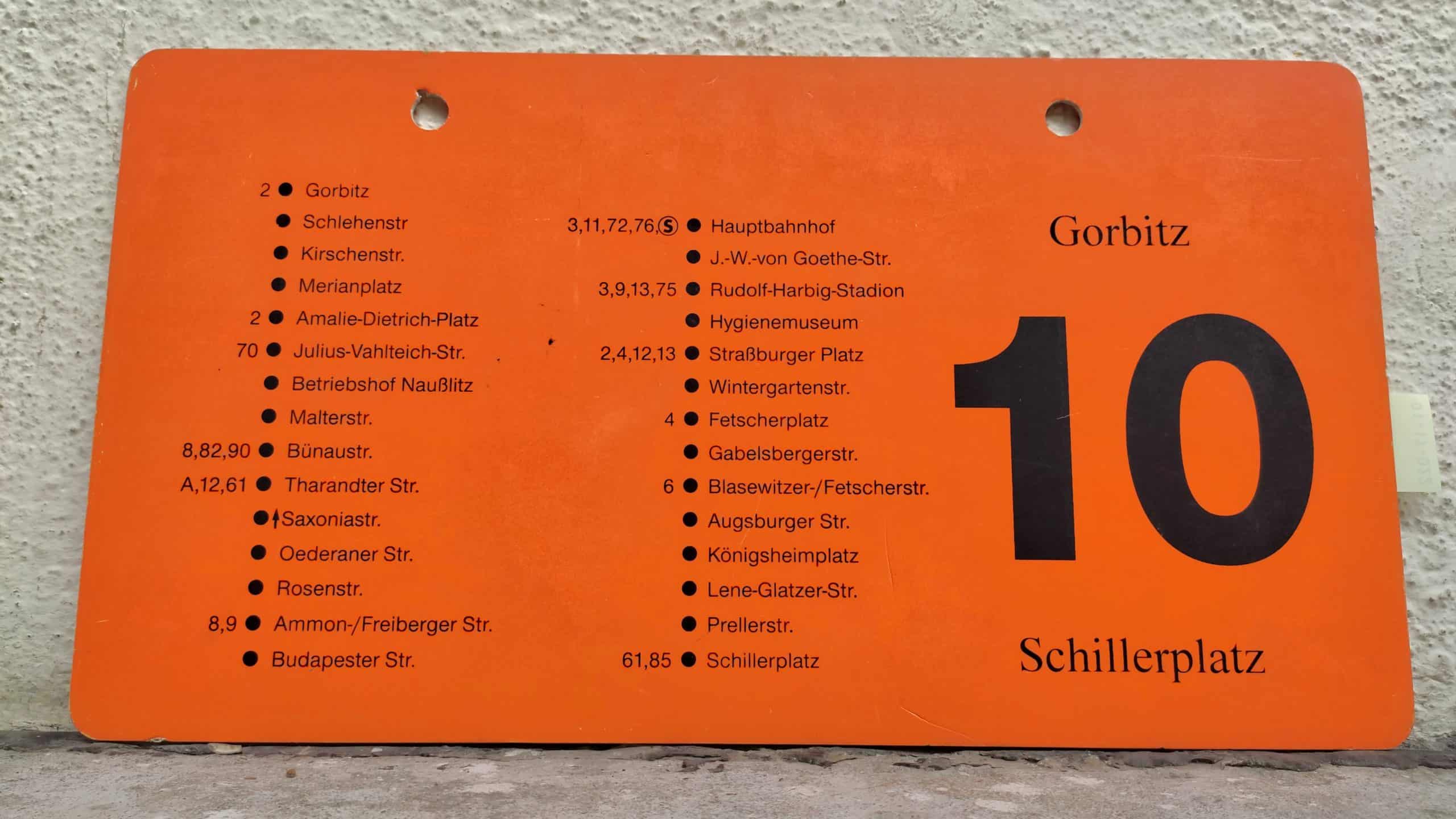 10 Gorbitz – Schillerplatz #2