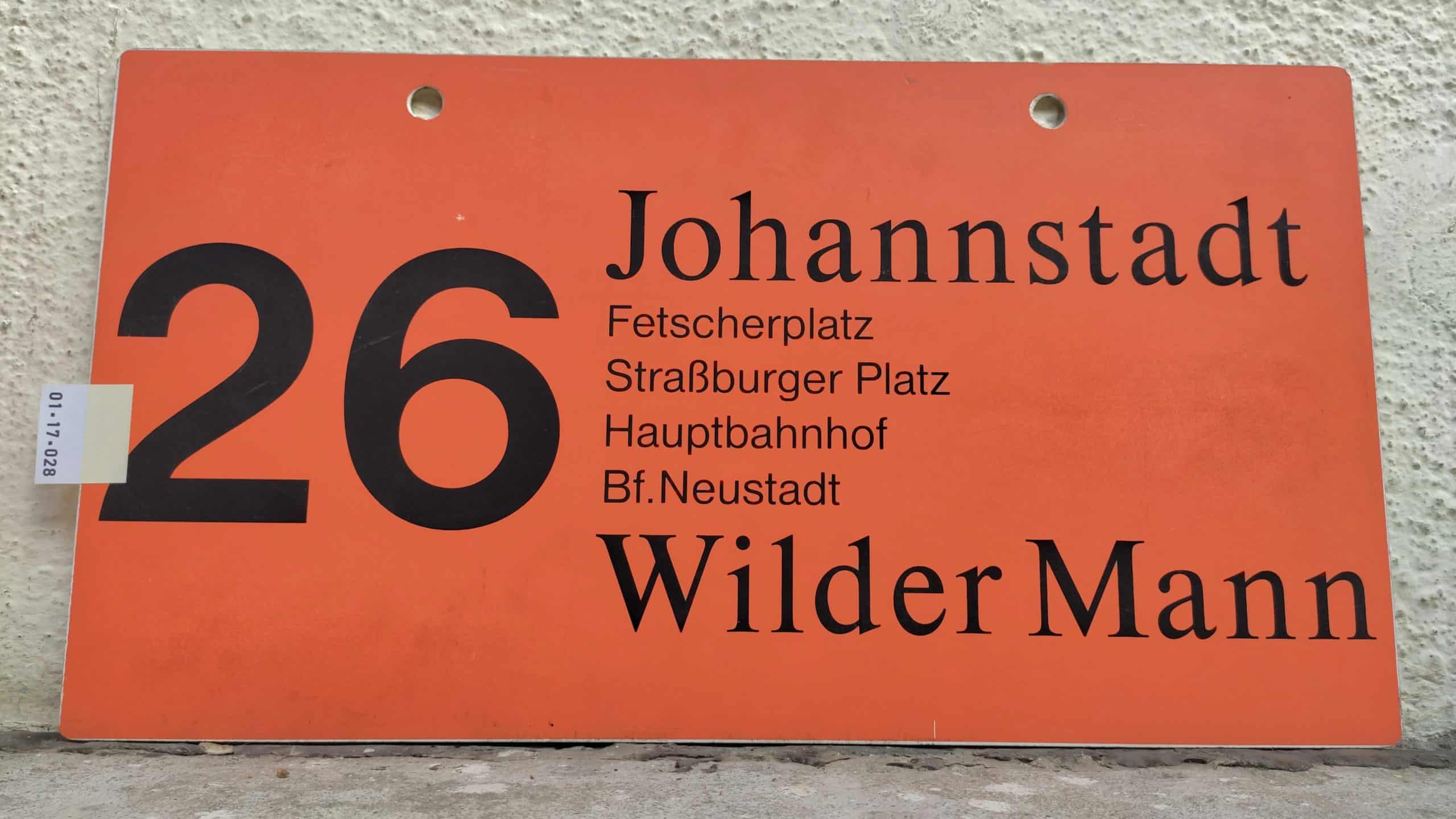 26 Johannstadt – Wilder Mann #1