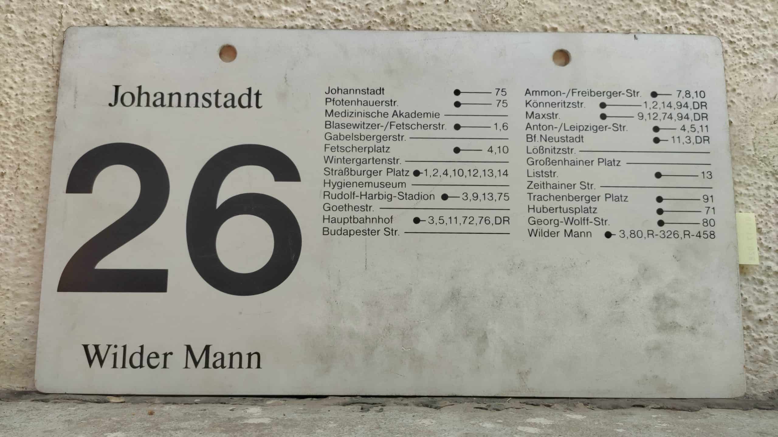 26 Johannstadt – Wilder Mann #2