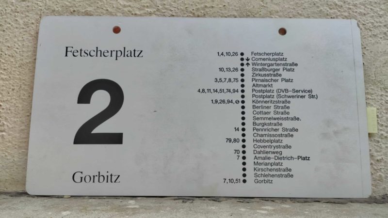 2 Fet­scher­platz – Gorbitz