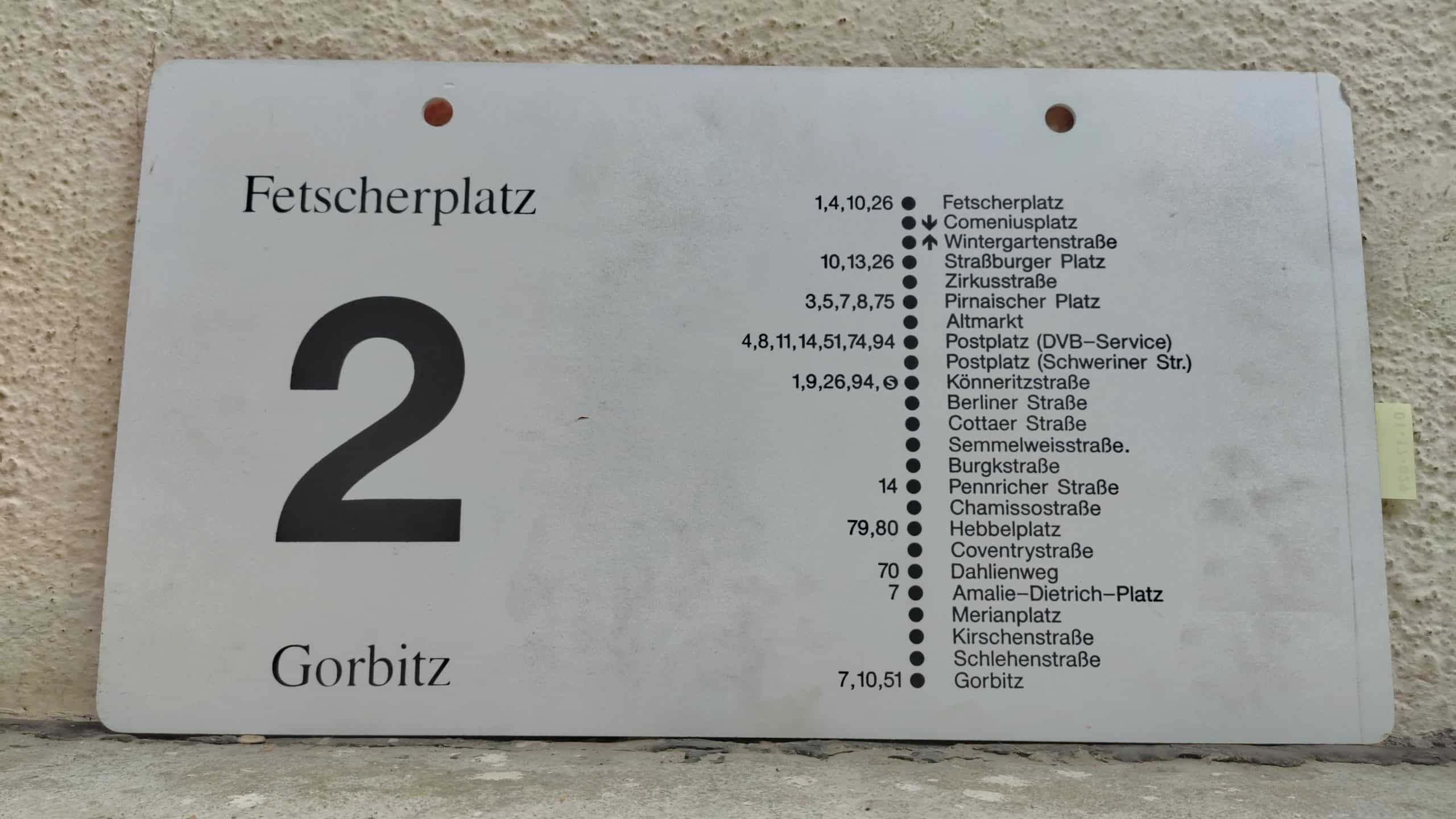 2 Fetscherplatz – Gorbitz #2