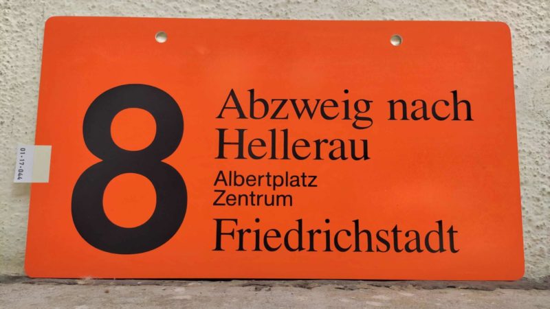 8 Abzweig nach Hellerau – Fried­rich­stadt