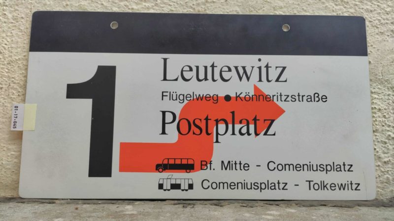 1 Leutewitz – Postplatz