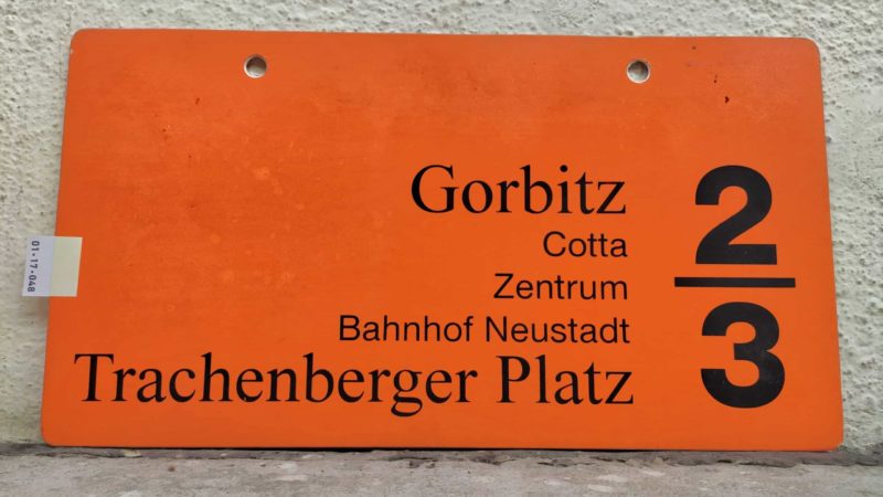 2/​3 Gorbitz – Tra­chen­berger Platz