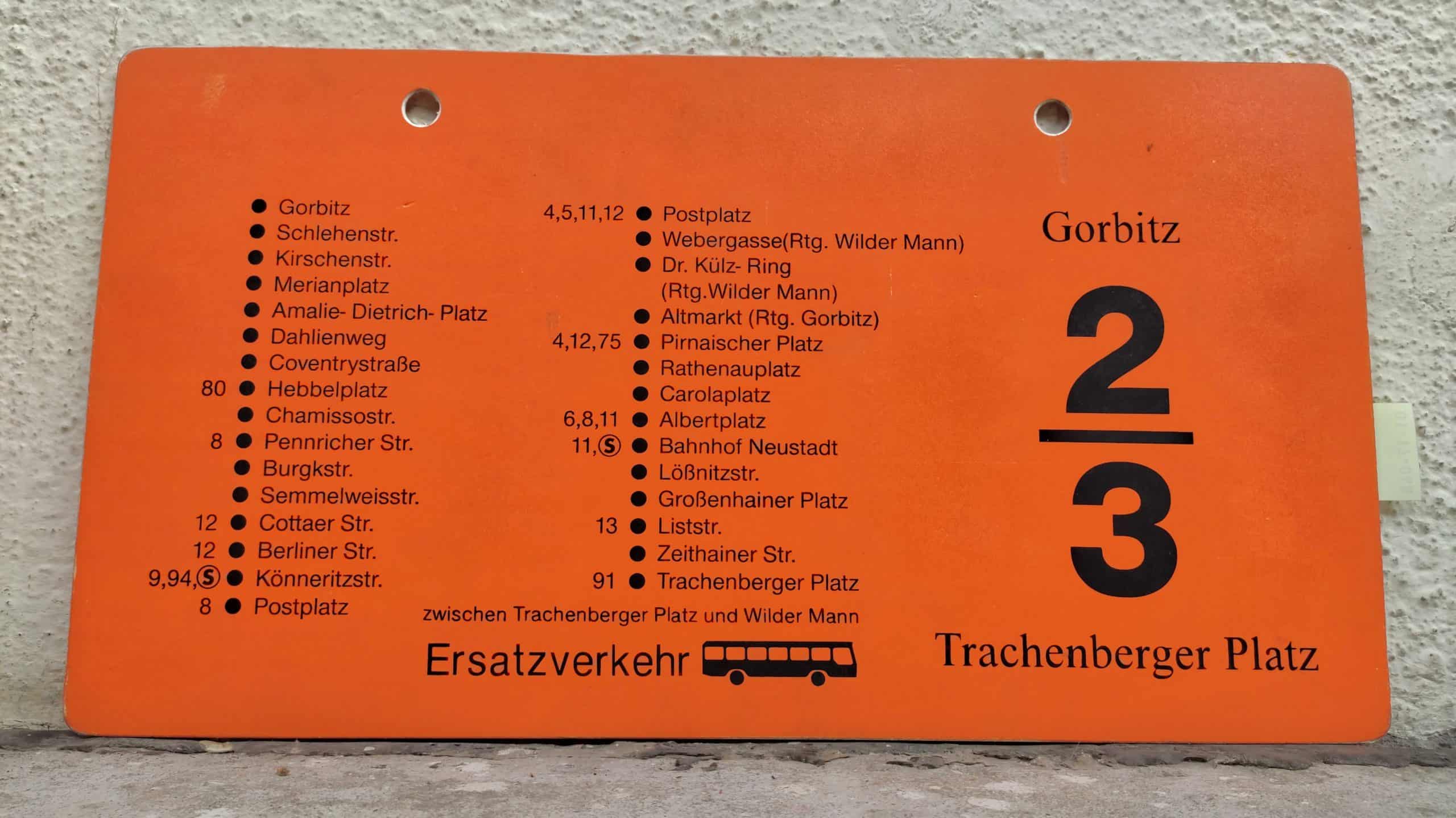 2/3 Gorbitz – Trachenberger Platz #2