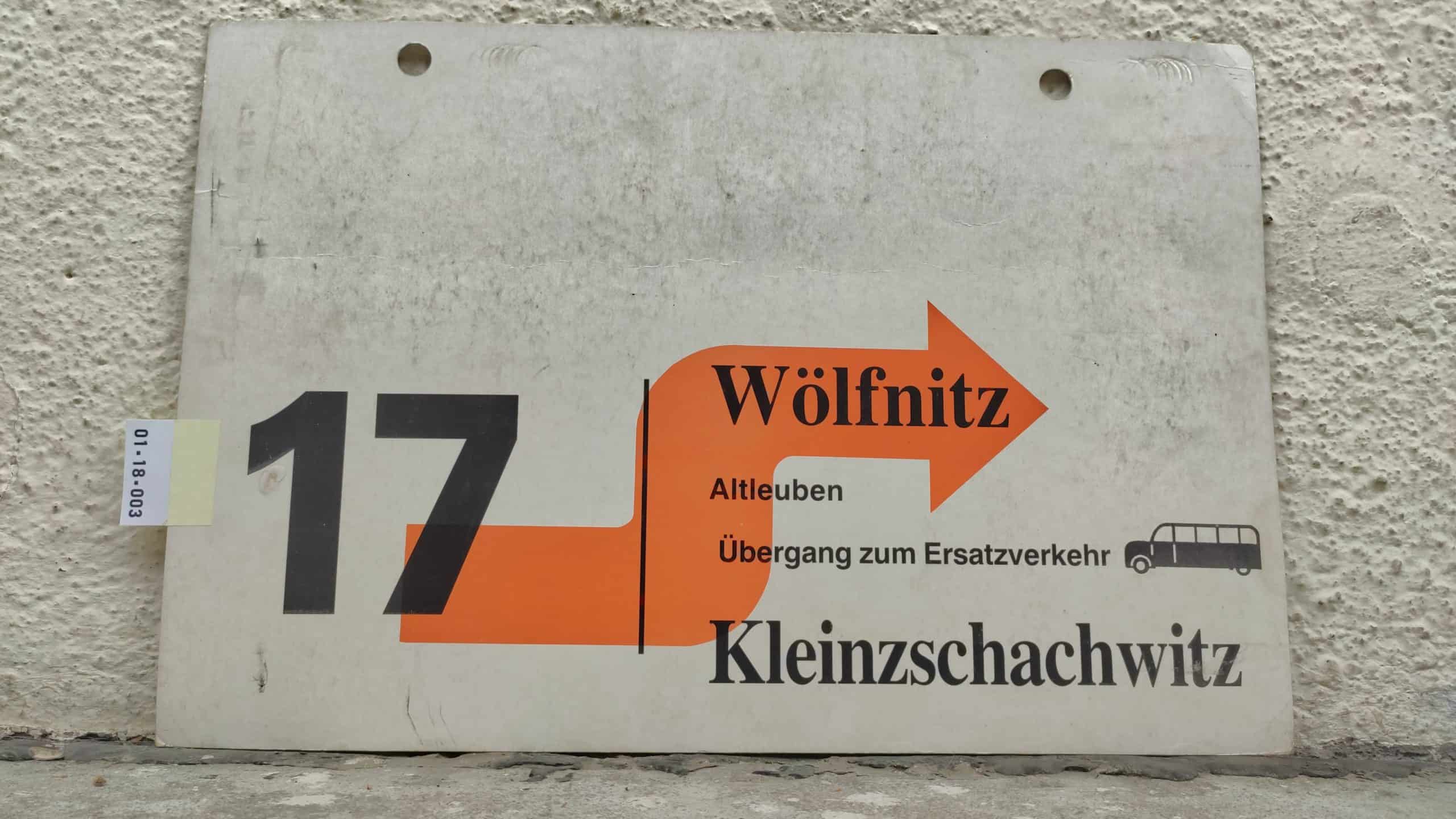17 Wölfnitz – Kleinzschachwitz