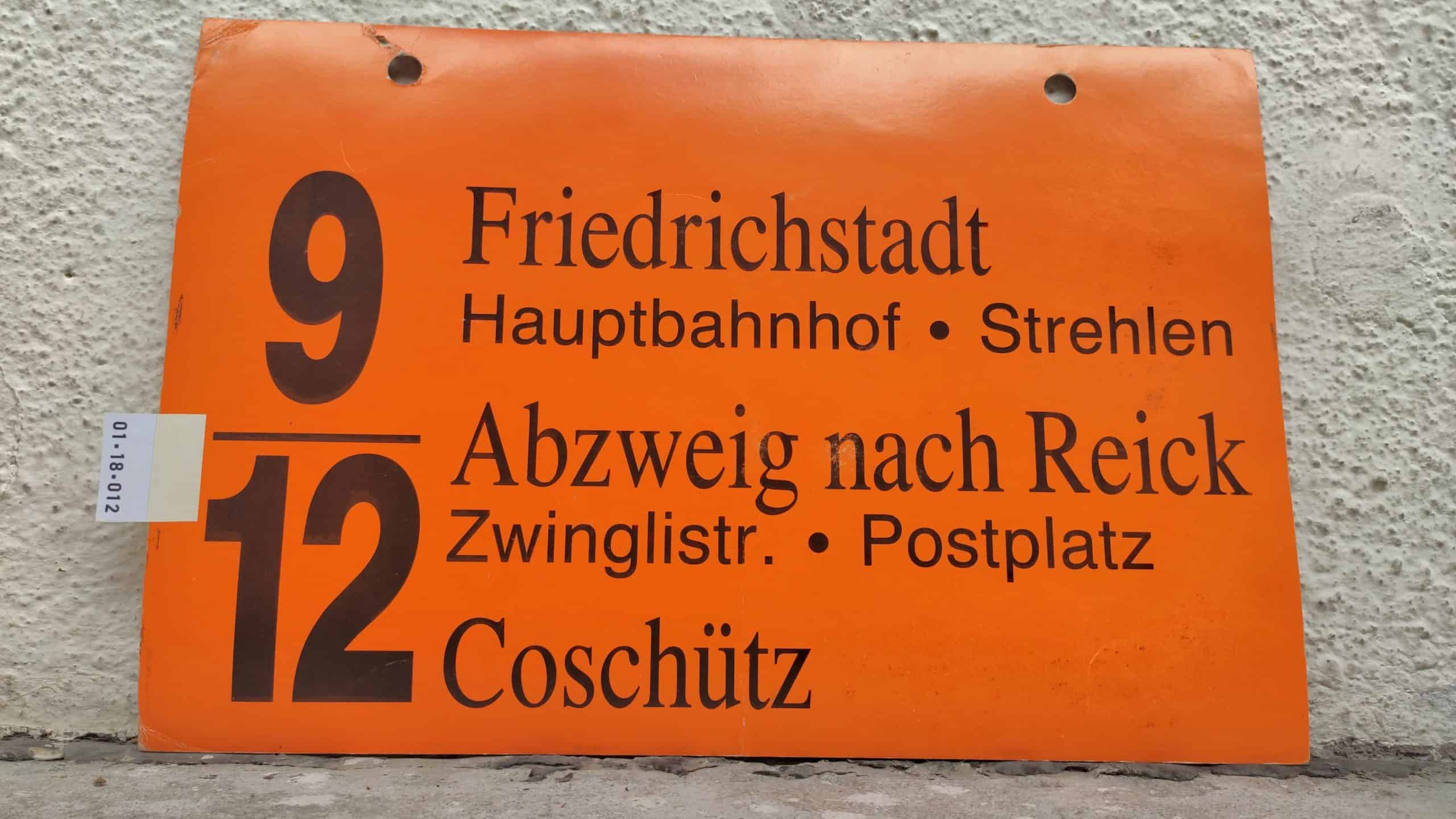 9/12 Friedrichstadt – Coschütz