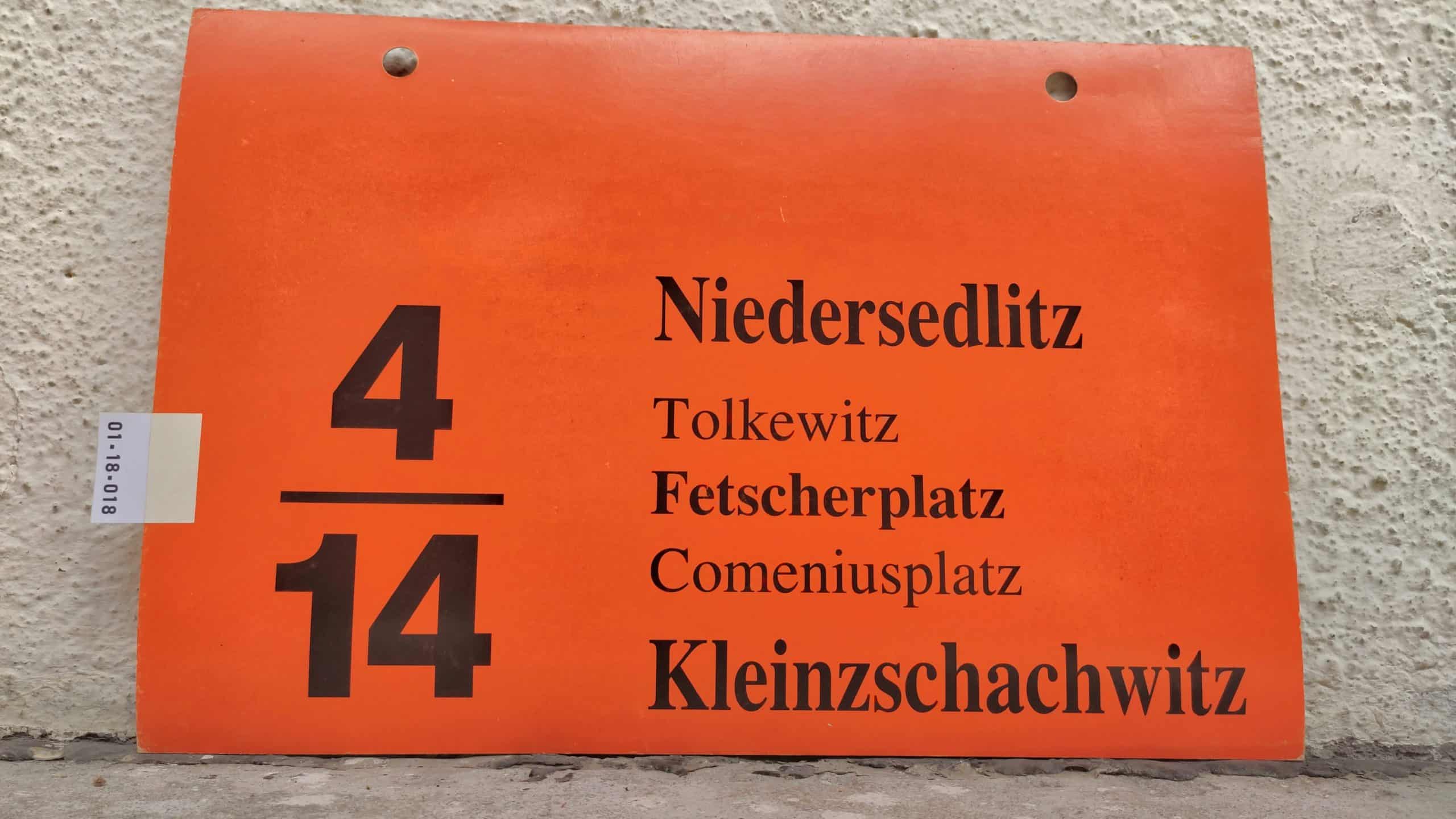 4/14 Niedersedlitz – Kleinzschachwitz