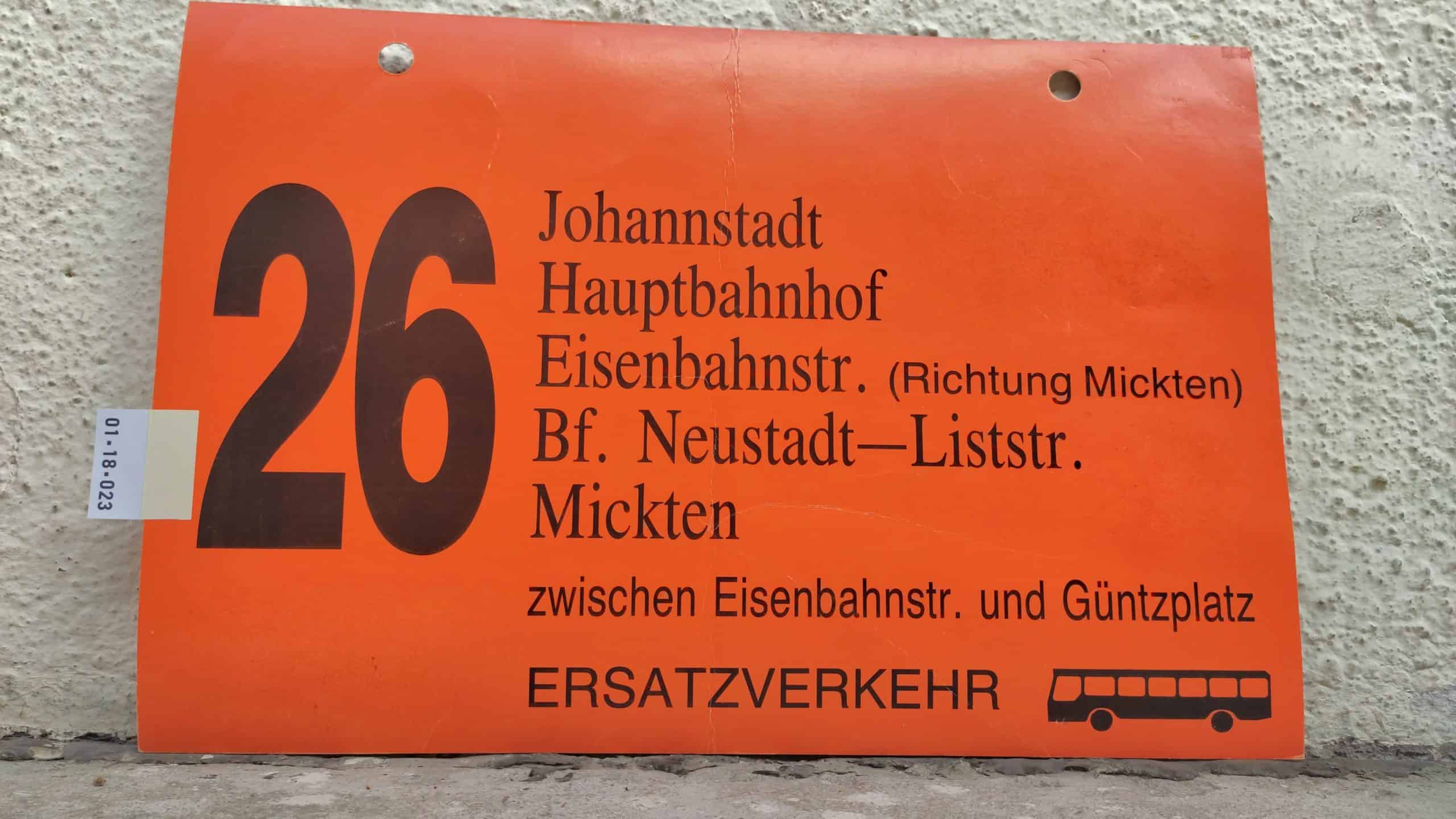 26 Johannstadt – Mickten