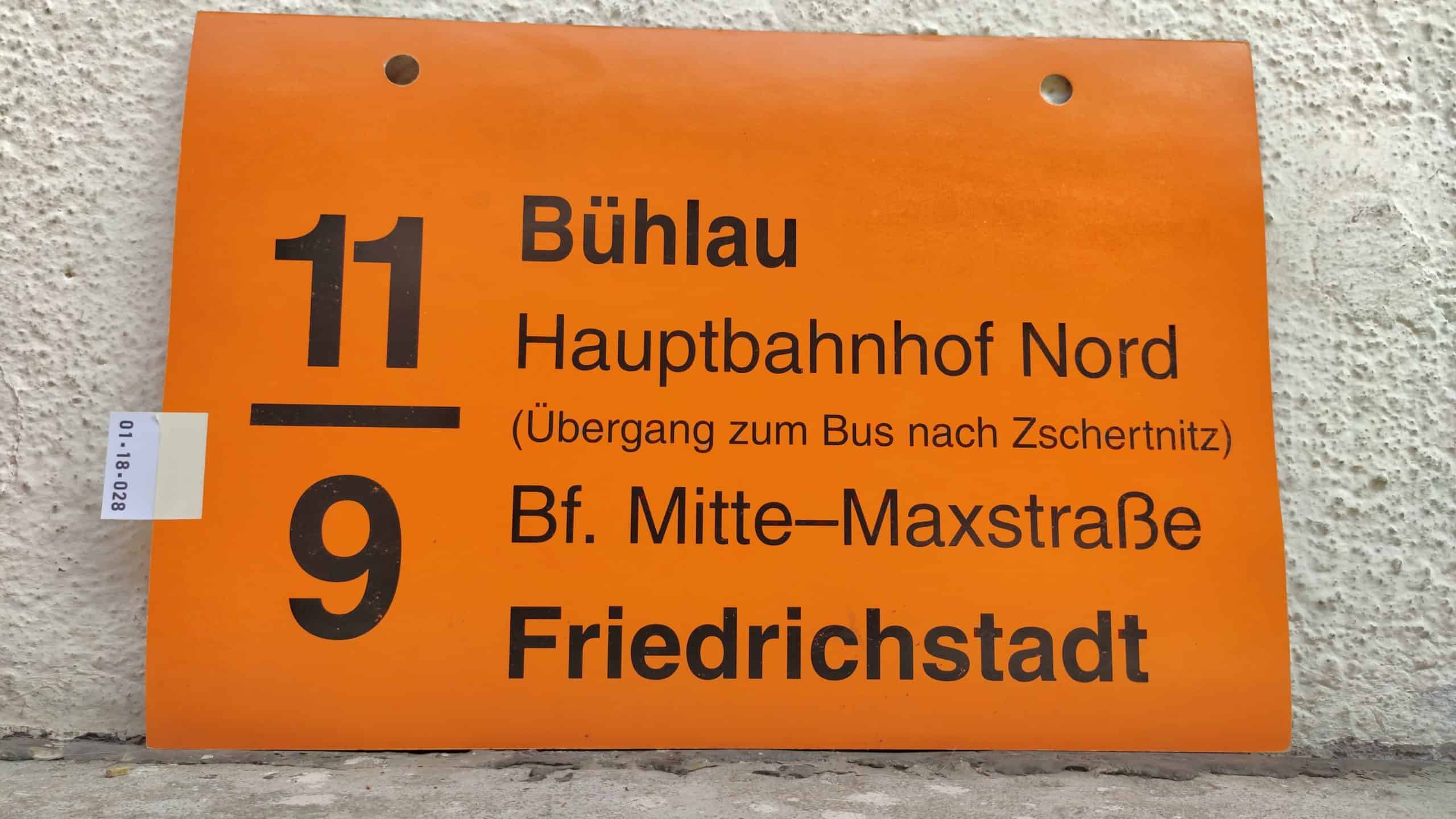 11/9 Bühlau – Friedrichstadt