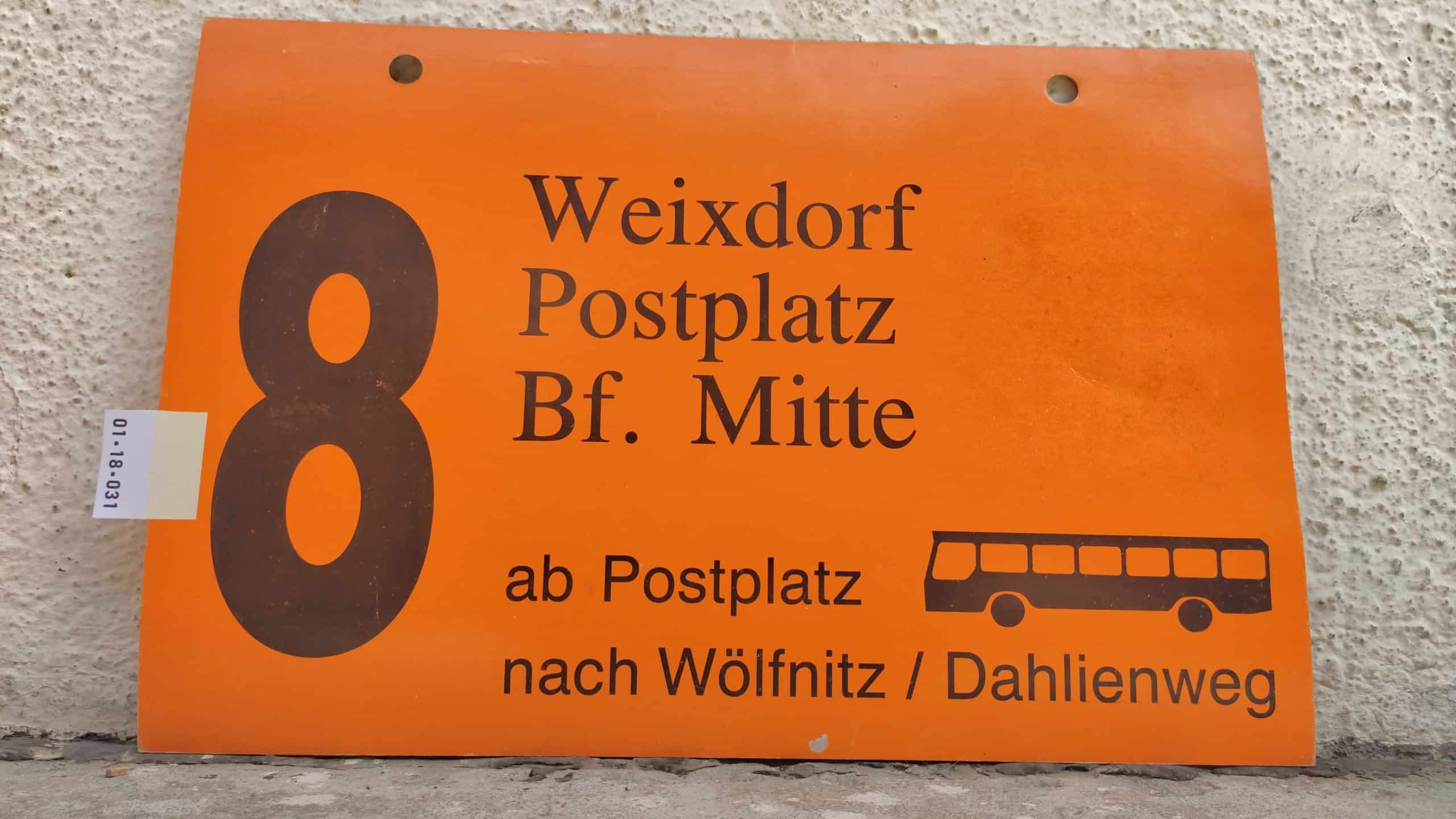 8 Weixdorf – Bf. Mitte