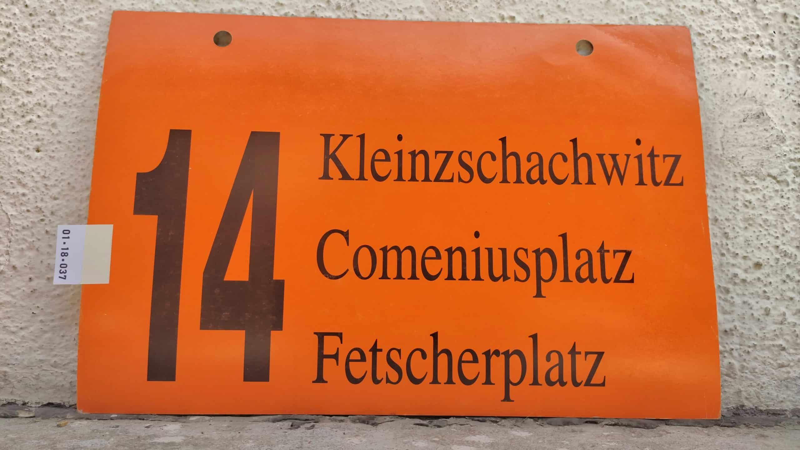 14 Kleinzschachwitz – Fetscherplatz