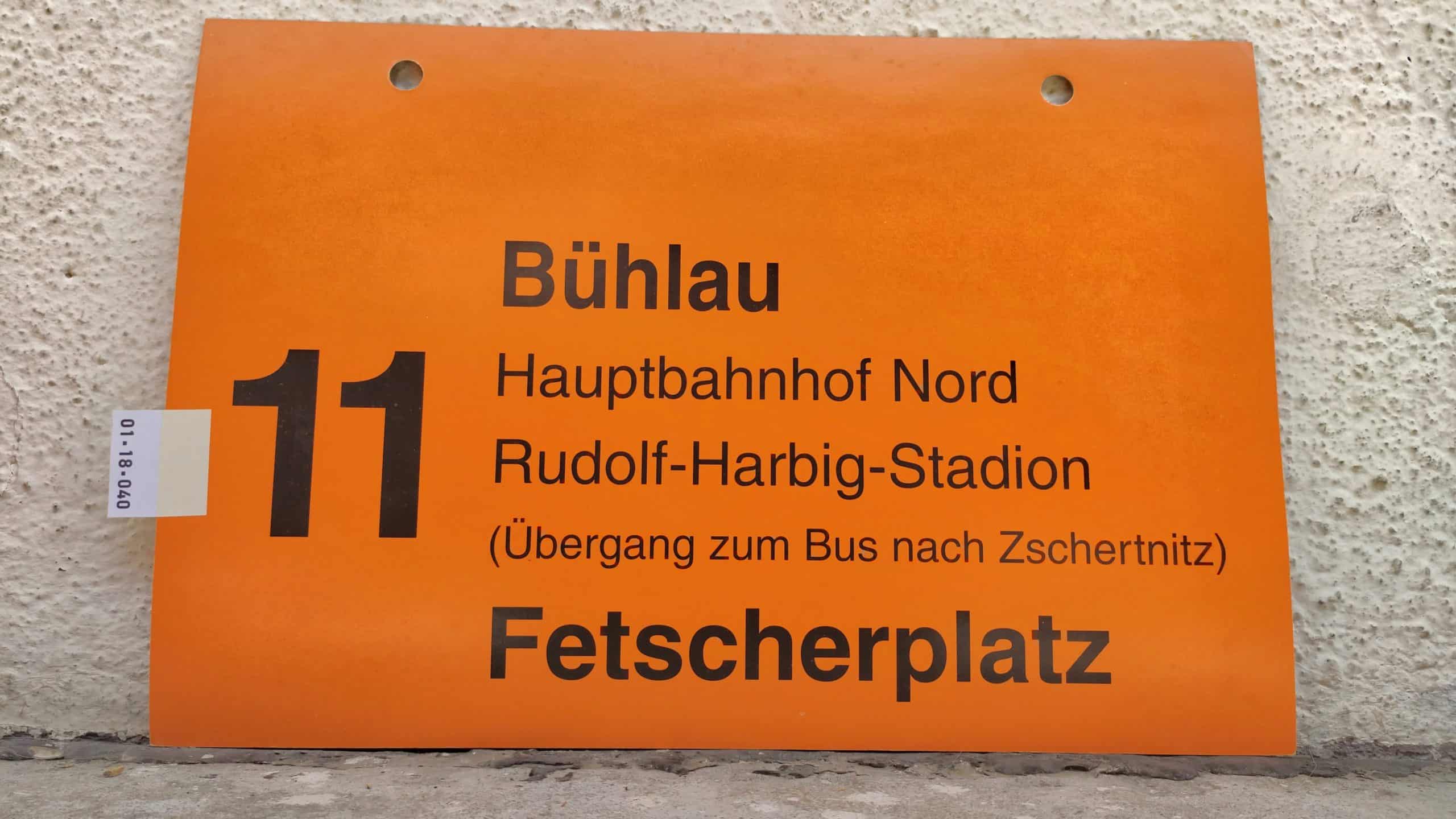 11 Bühlau – Fetscherplatz