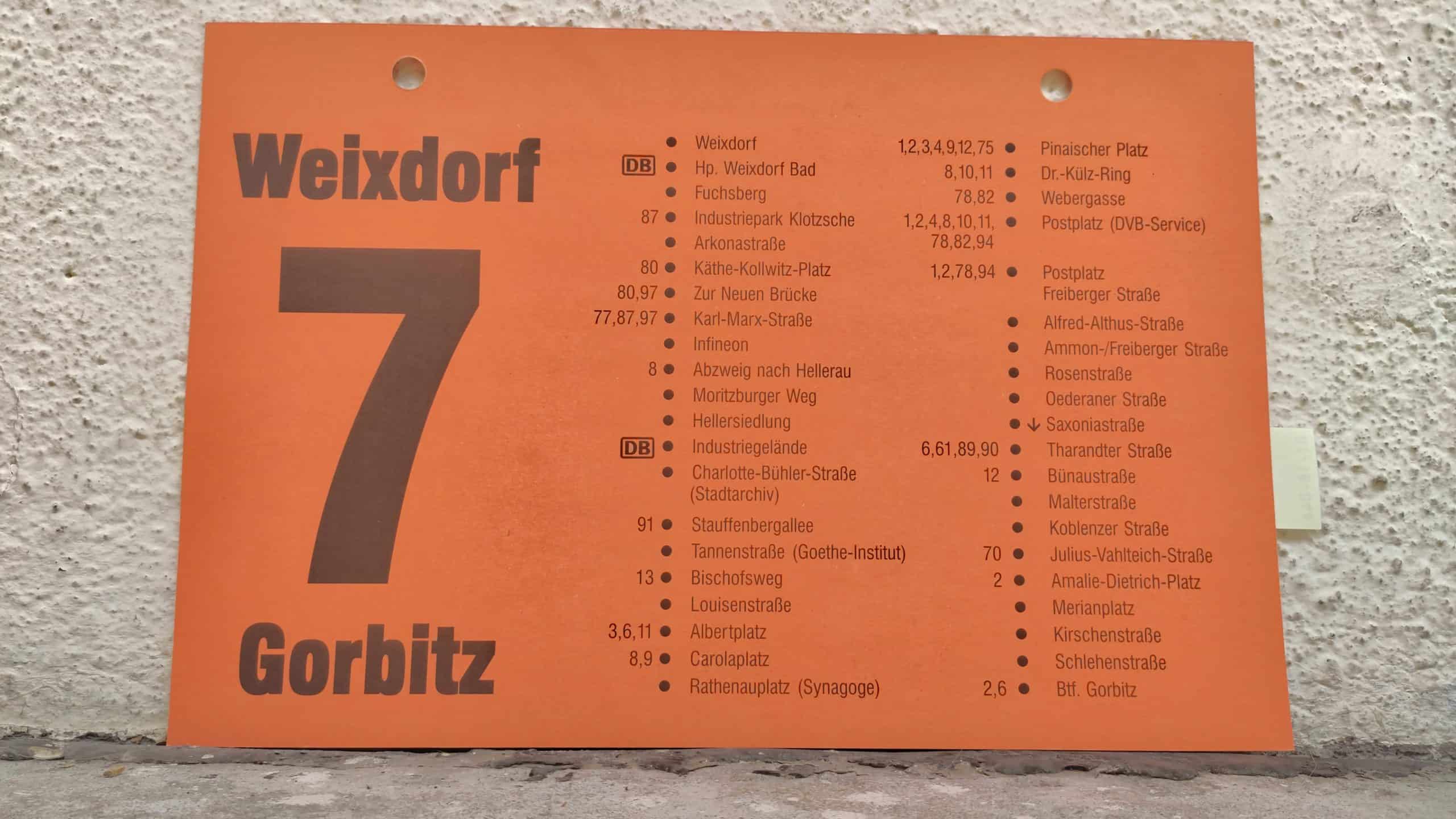7 Weixdorf – Gorbitz #2
