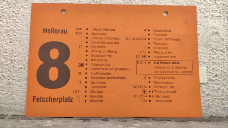 8 Hellerau – Fet­scher­platz