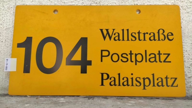 104 Wall­straße – Palais­platz