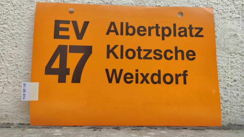 EV 47 Albert­platz – Weixdorf