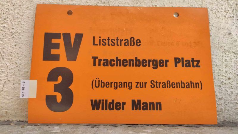 EV 3 List­straße – Wilder Mann