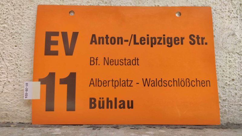 EV 11 Anton-/Leip­ziger Str. – Bühlau