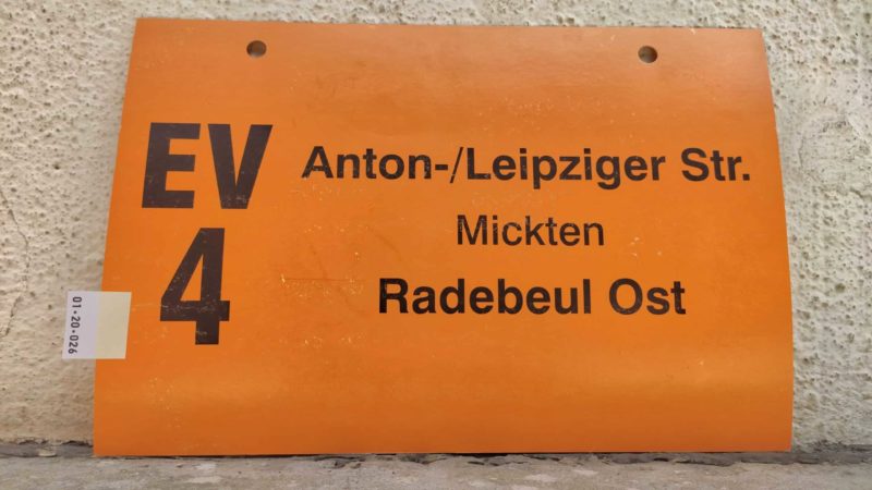 EV 4 Anton-/Leip­ziger Str. – Radebeul Ost