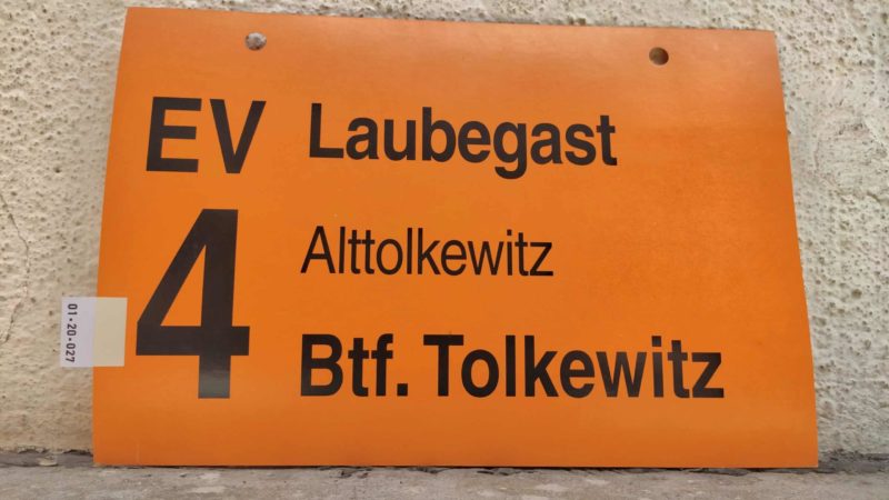 EV 4 Laubegast – Btf. Tolkewitz