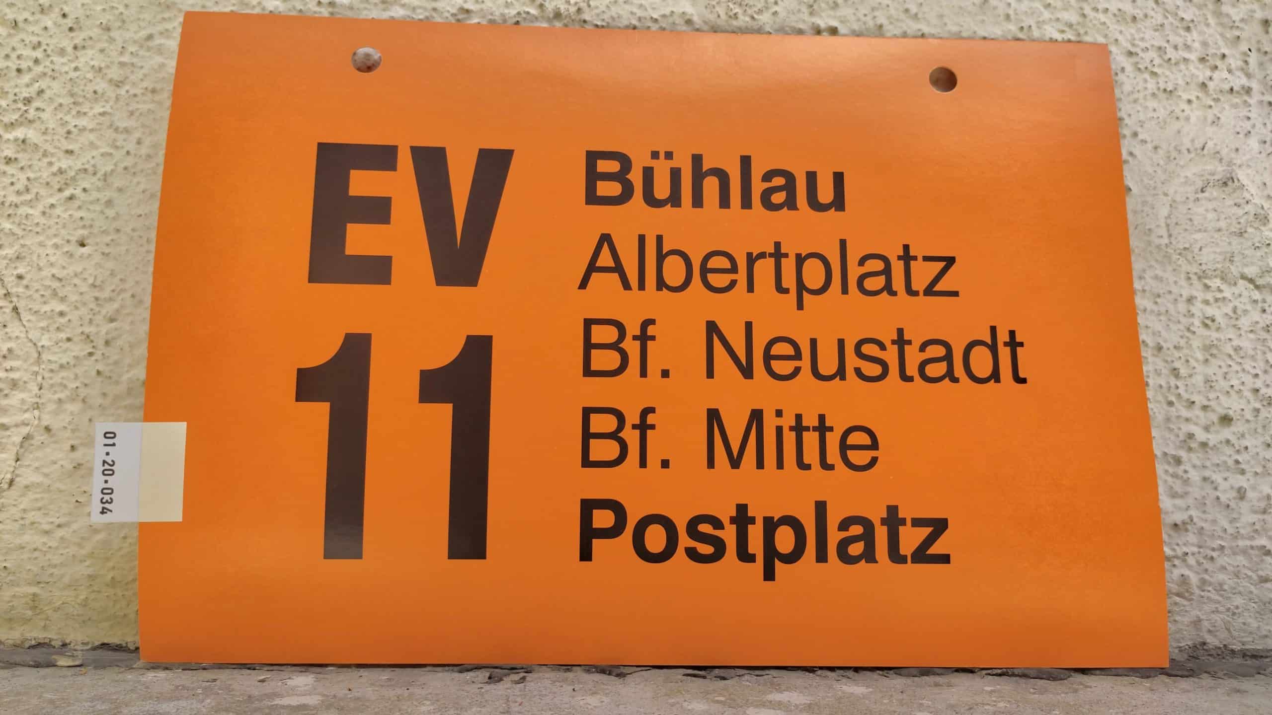 EV 11 Bühlau – Postplatz