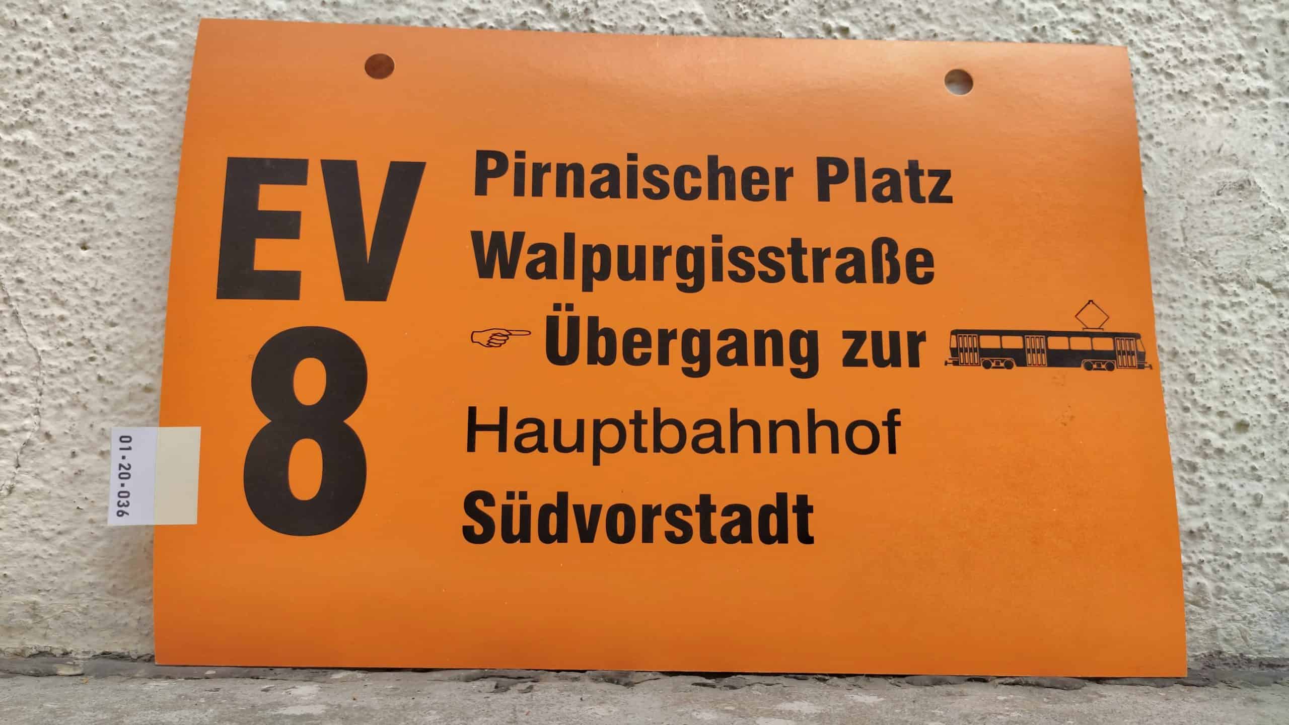 EV 8 Pirnaischer Platz – Südvorstadt