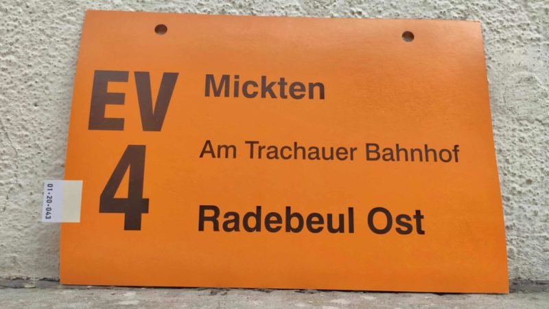 EV 4 Mickten – Radebeul Ost