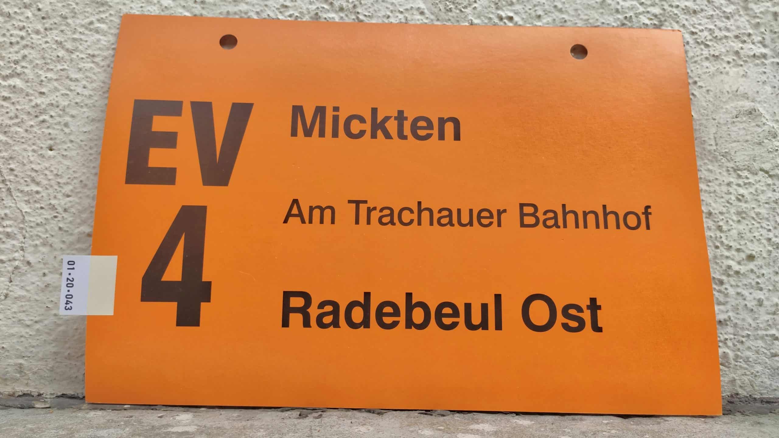 EV 4 Mickten – Radebeul Ost #1