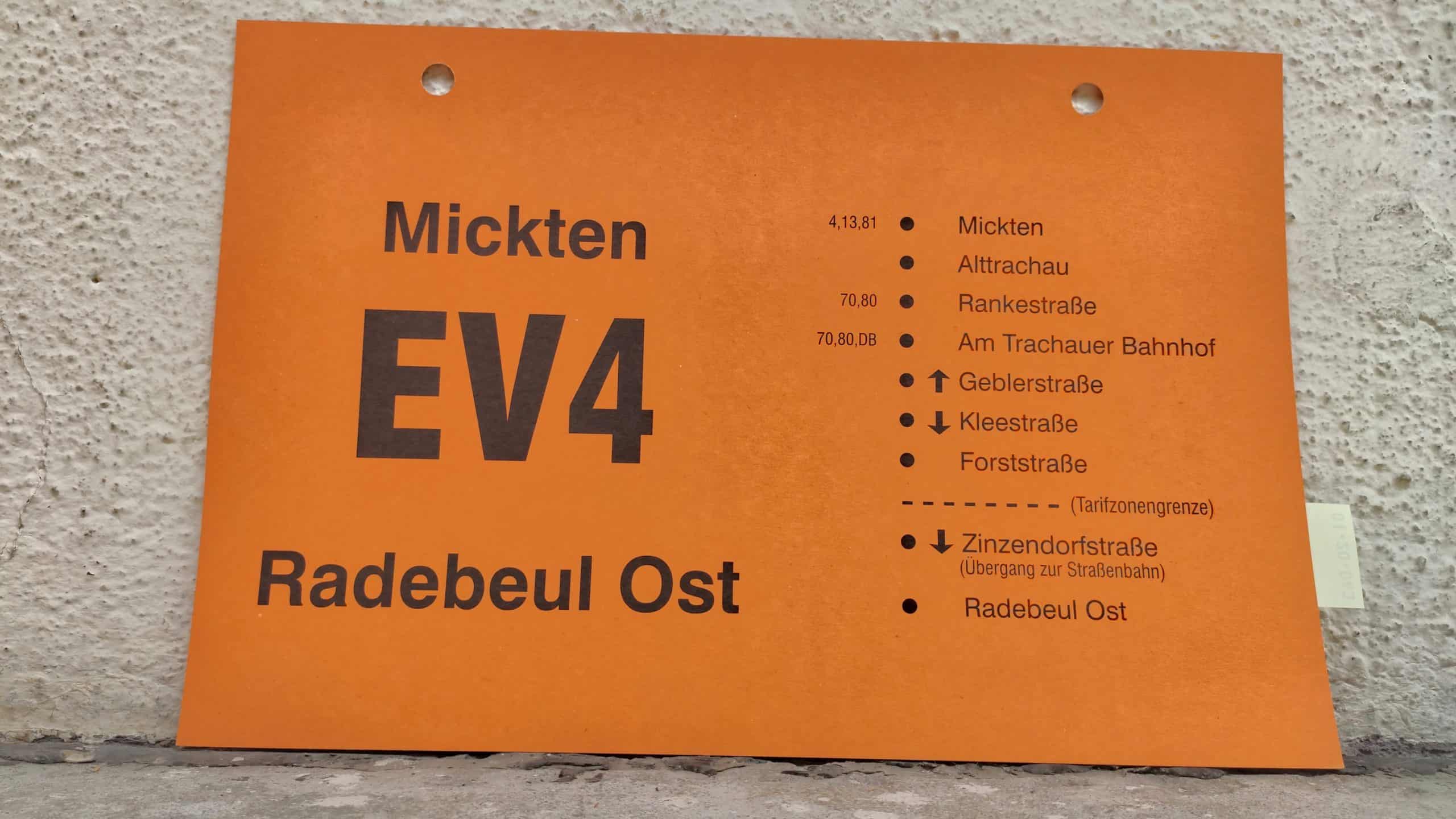 EV 4 Mickten – Radebeul Ost #2