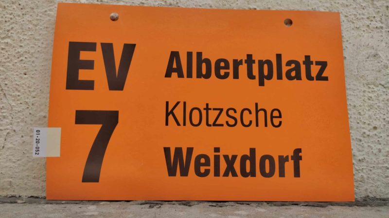 EV 7 Albert­platz – Weixdorf