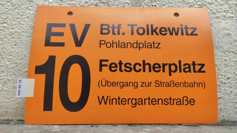 EV 10 Btf. Tolkewitz – Win­ter­gar­ten­straße