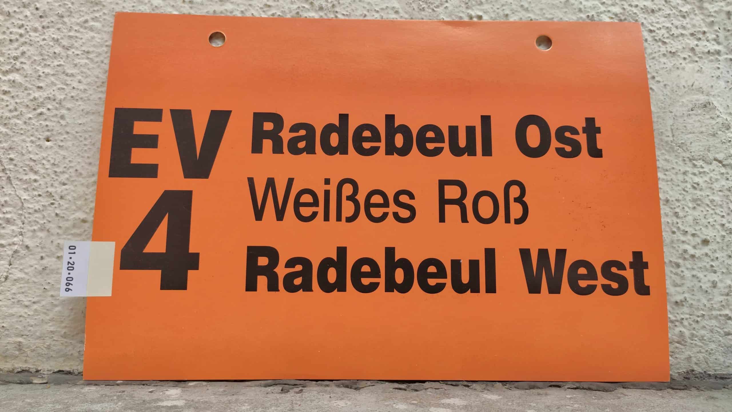 EV 4 Radebeul Ost – Radebeul West