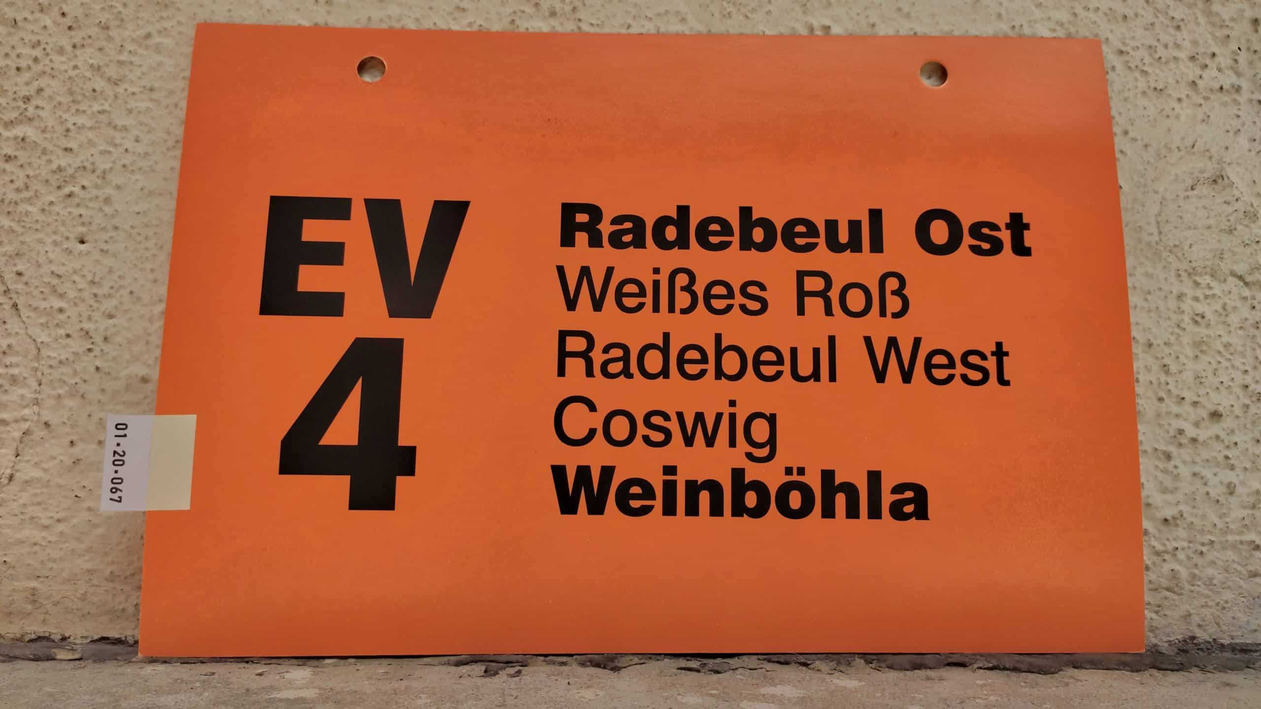 EV 4 Radebeul Ost – Weinböhla