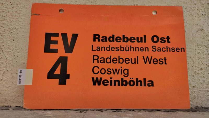 EV 4 Radebeul Ost – Weinböhla