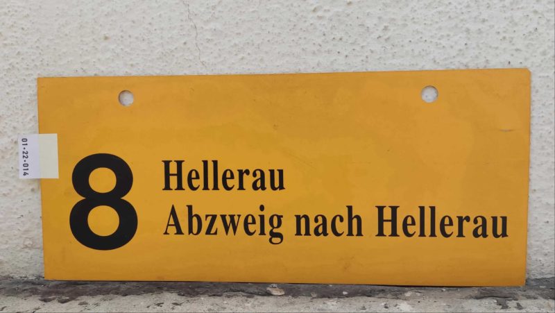 8 Hellerau – Abzweig nach Hellerau
