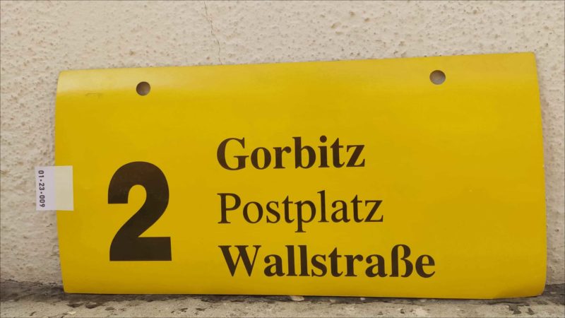 2 Gorbitz – Wall­straße