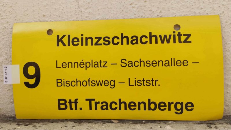 9 Klein­zschach­witz – Btf. Tra­chen­berge