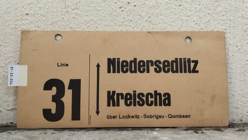Linie 31 Niedersedlitz – Kreischa Linie 31 Niedersedlitz – Kreischa