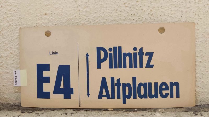Linie E4 Pillnitz – Altplauen