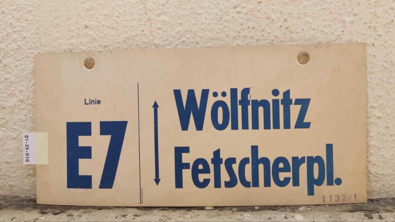 Linie E7 Wölfnitz – Fet­scherpl.